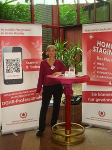 Homestagerin Margrita Naurath beim Immobilienforum Köln